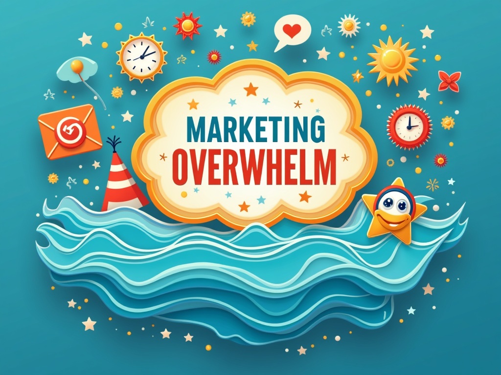 Marketing Overwhelm: What To Do When You're Drowning in Options