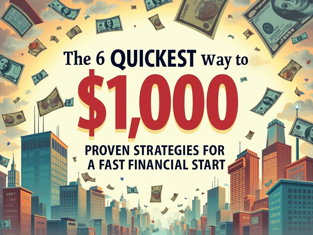 The Quickest Way to $1,000: Proven Strategies for a Fast Financial Start